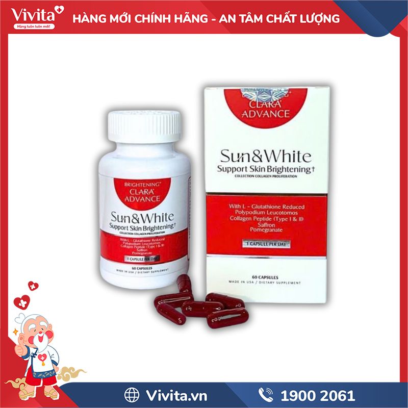 Clara Advance Sun & White chính hãng