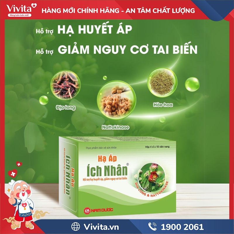 Công dụng của Hạ Áp Ích Nhân