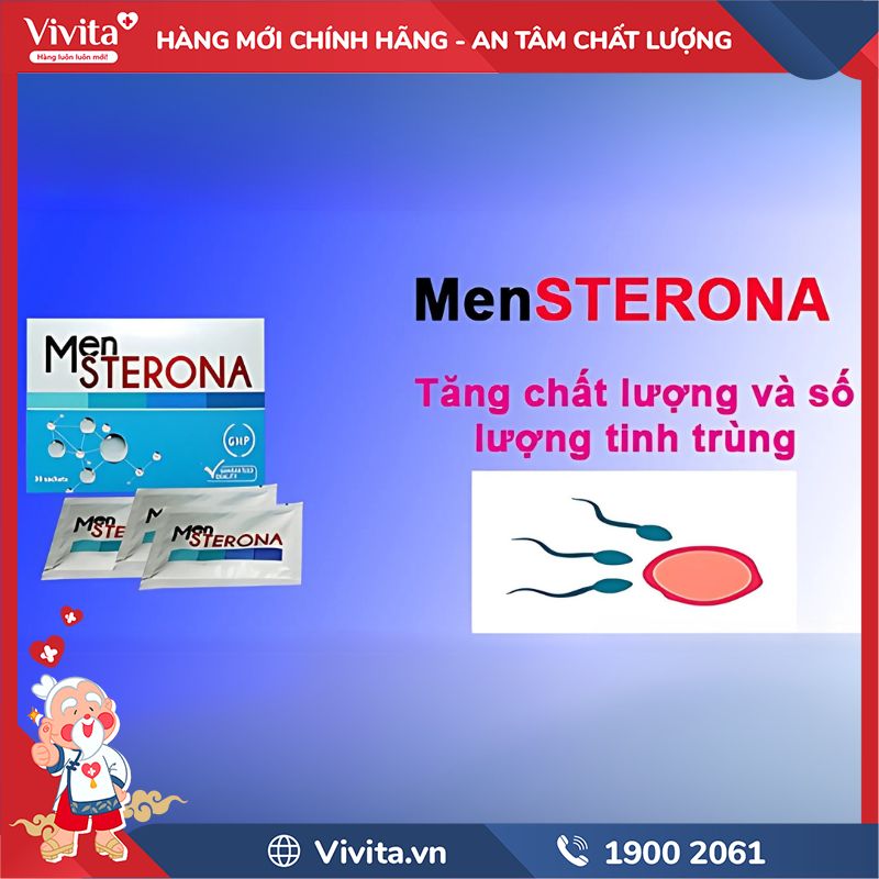 Công dụng Men Sterona