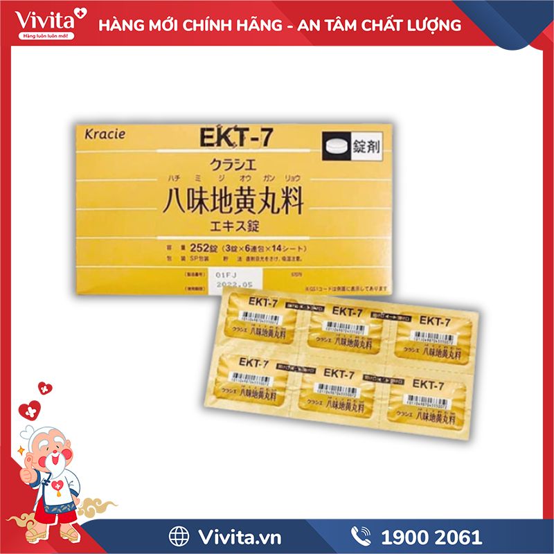 EKT-7 Kracie Hachimi chính hãng