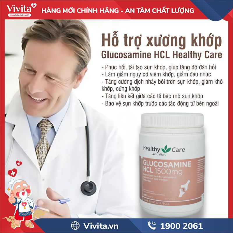 Glucosamine HCL 1500mg có tốt không?