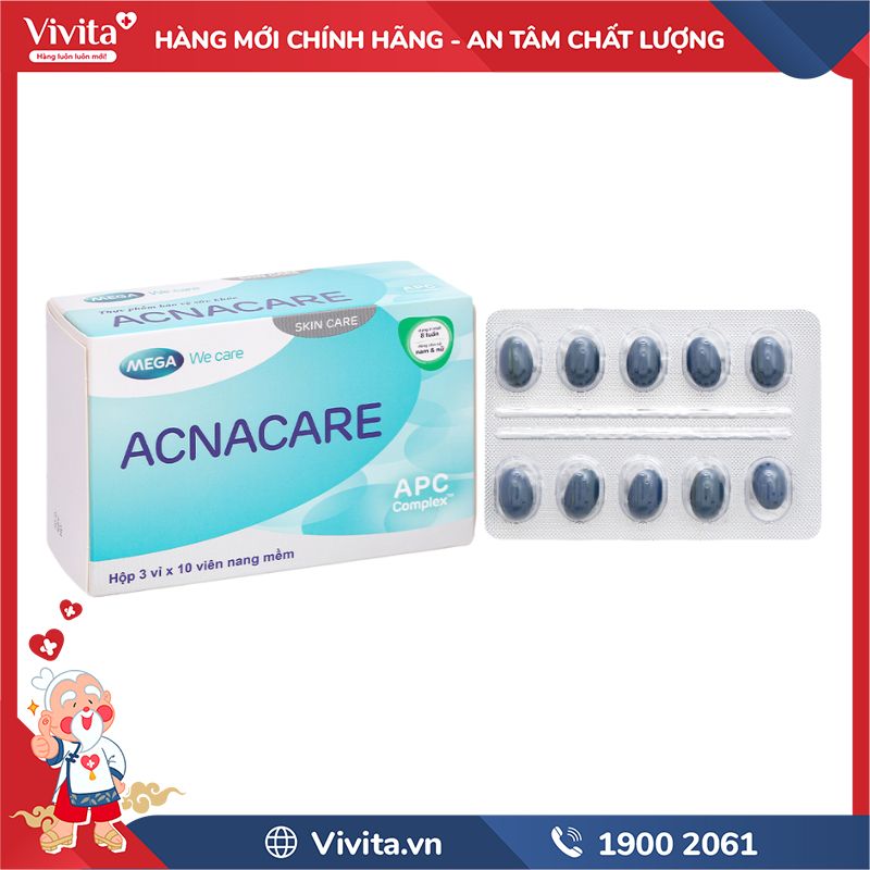 Thành phần của Acnacare
