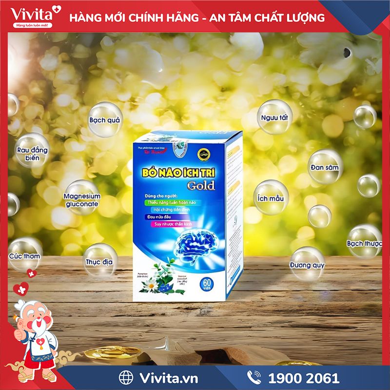 Thành phần Bổ Não Ích Trí Gold