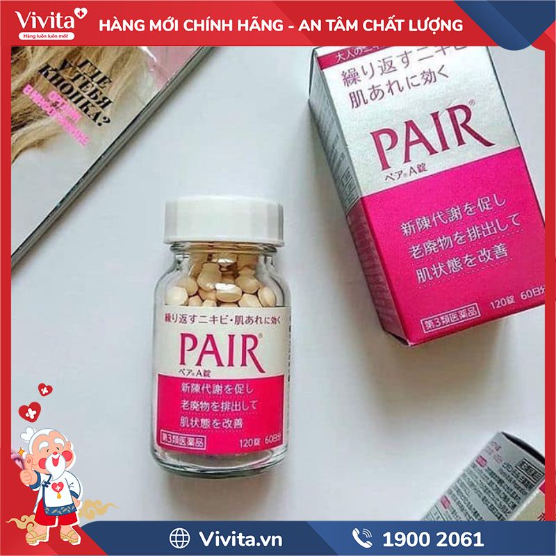 Viên Uống Trị Mụn Pair chính hãng