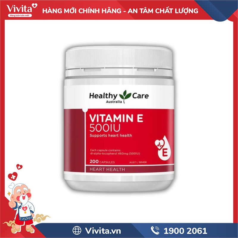 Vitamin E 500IU Healthy Care