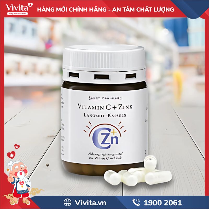 Cách dùng Vitamin C + Zink
