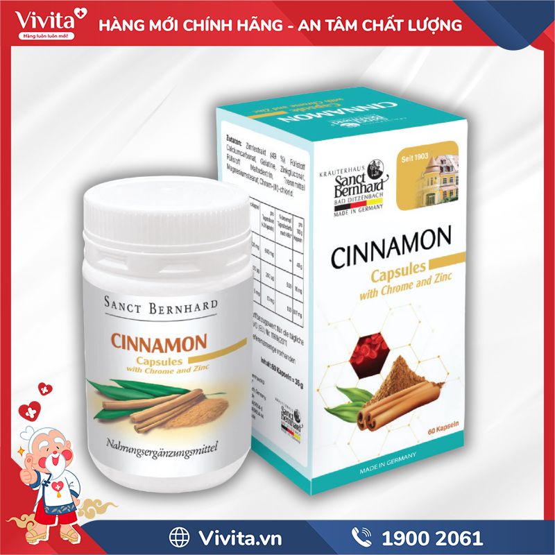 Cinnamon Capsules chính hãng