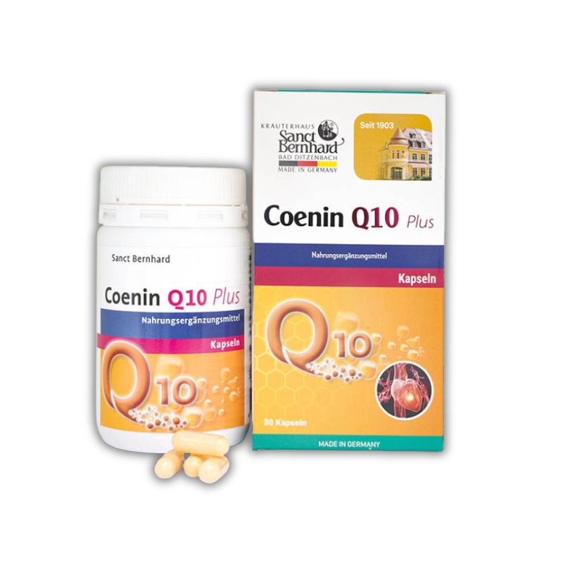 Coenin Q10 Plus Kapseln Viên Uống Hỗ Trợ Tăng Cường Sức Khỏe Tim Mạch (Hộp 30 viên)