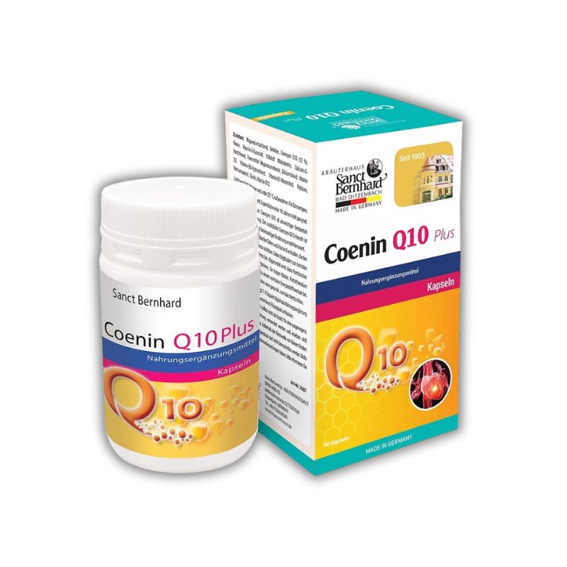 Coenin Q10 Plus Kapseln Viên Uống Hỗ Trợ Tăng Cường Sức Khỏe Tim Mạch (Hộp 30 viên)