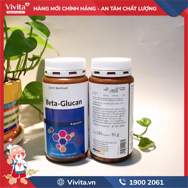 Công dụng Beta Glucan