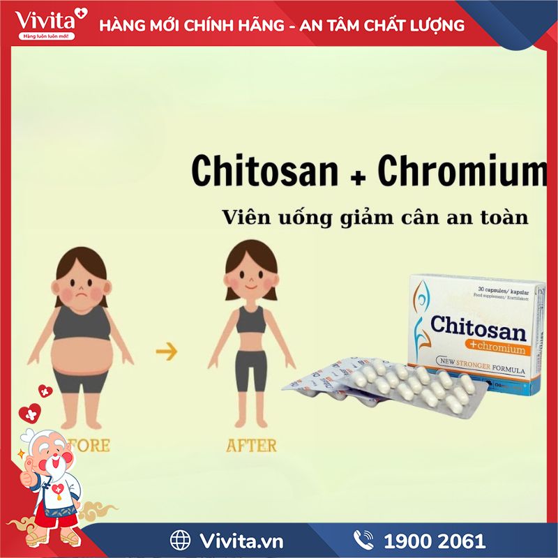 Công dụng của Chitosan Chromium