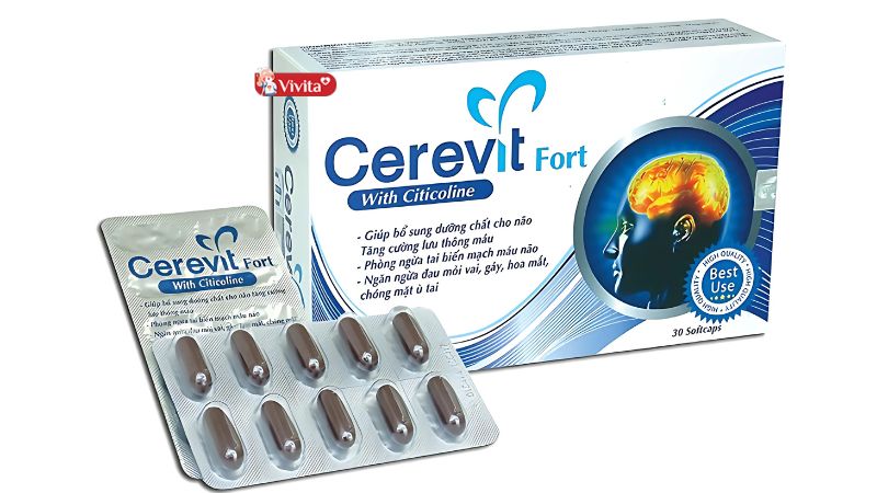 Công dụng viên bổ não Cerevit Fort