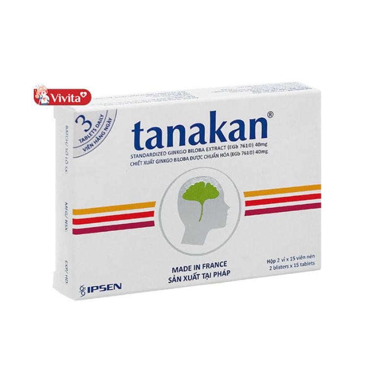 Giới thiệu về thuốc Tanakan