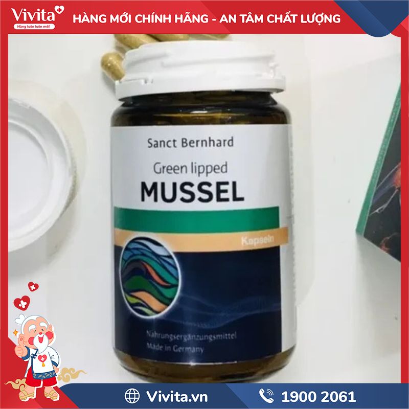 Green Lipped Mussel chính hãng