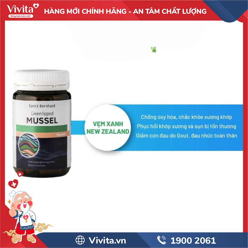 Green Lipped Mussel có tốt không?