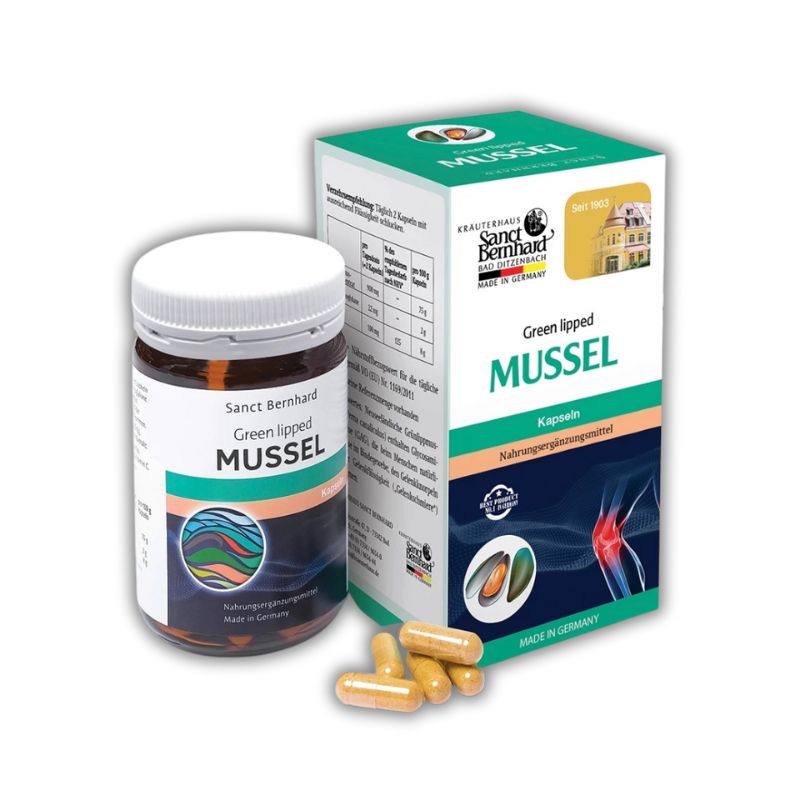 Green Lipped Mussel Viên Uống Hỗ Trợ Giảm Đau Và Bảo Vệ Xương Khớp (Hộp 1 lọ x 60 viên)