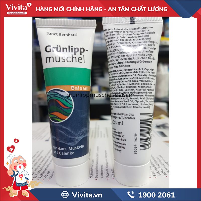 Grunlippmuschel Balsam có tốt không