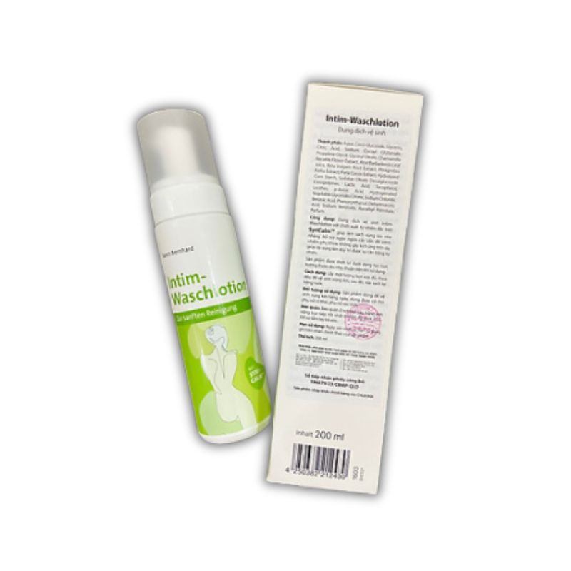 Intim - Waschlotion Dung Dịch Vệ Sinh Hỗ Trợ Làm Sạch Và Ngăn Ngừa Viêm Nhiễm (Chai 200ml)