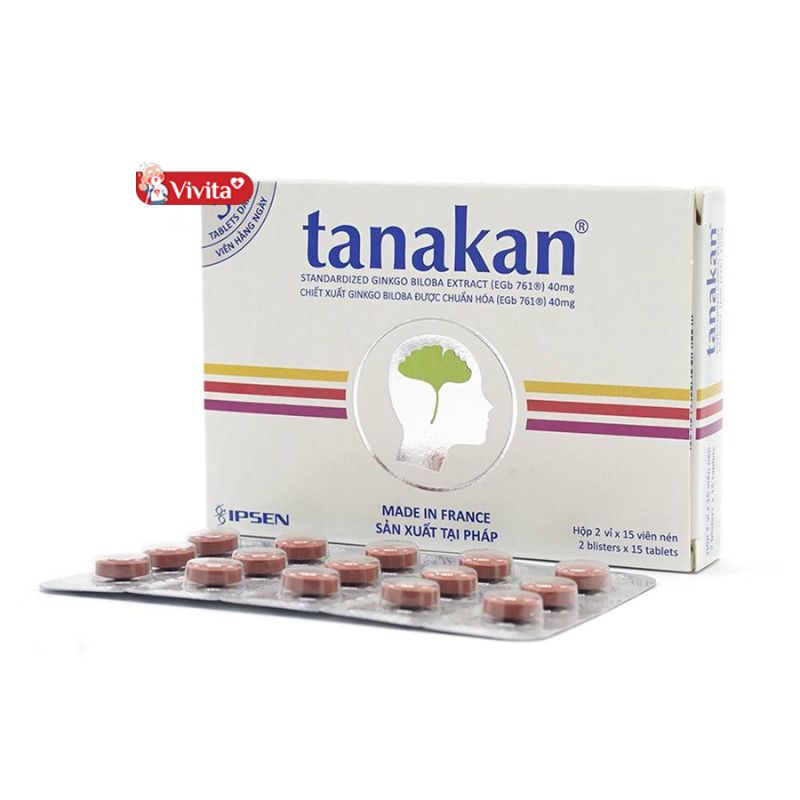 Lưu ý khi uống thuốc bổ não Tanakan