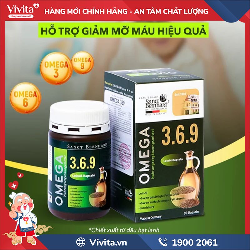 Omega 3 6 9 Sanct Bernhard có tốt không?