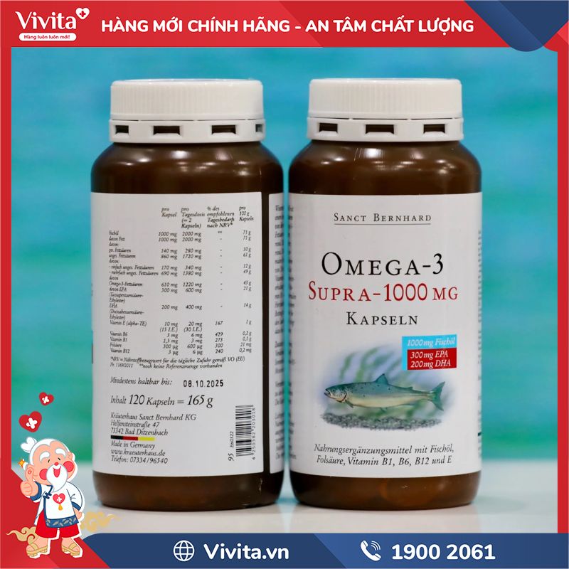 Omega 3 Supra chính hãng