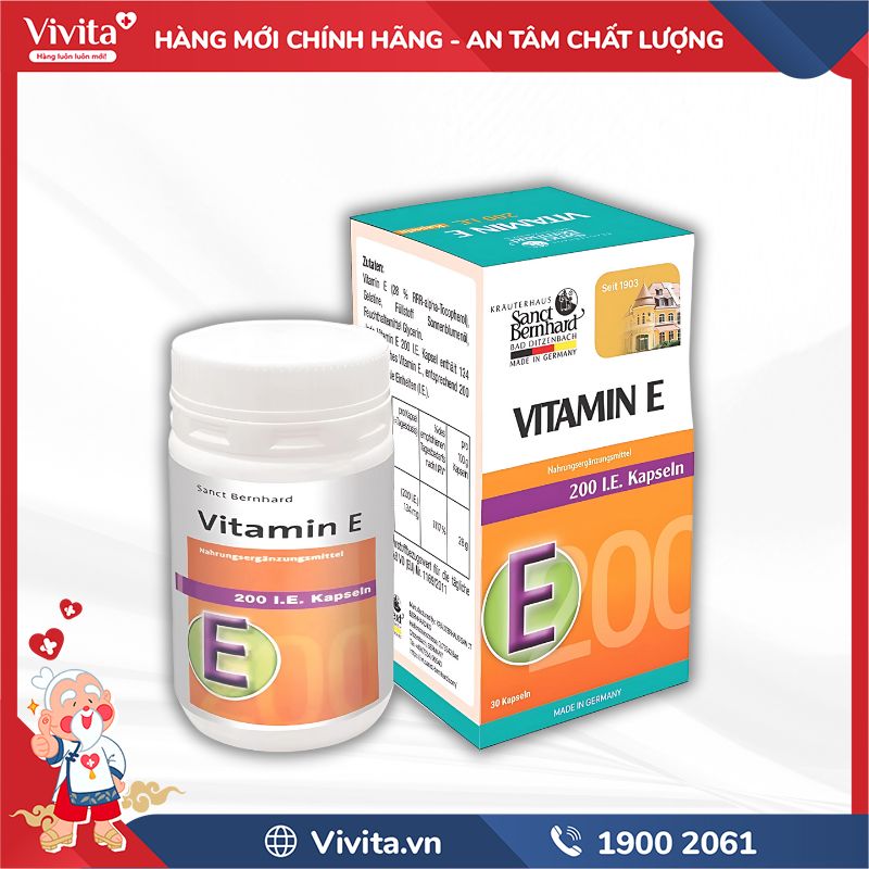 Sản phẩm Vitamin E 200 IE Kapseln