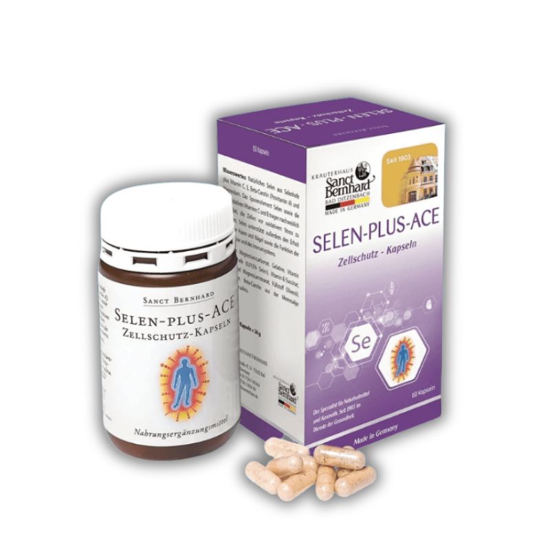 Selen Plus ACE Đức Viên Uống Hỗ Trợ Chống Oxy Hóa (Hộp 30 viên)