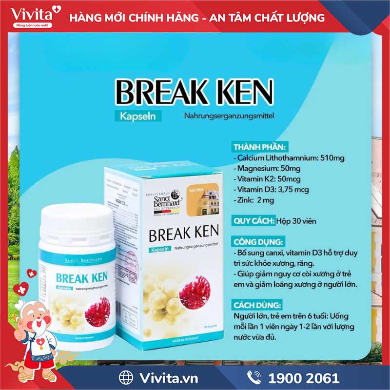 Thành phần của Break Ken 