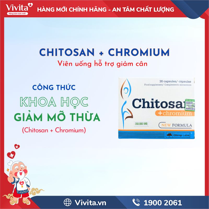 Thành phần của Chitosan Chromium