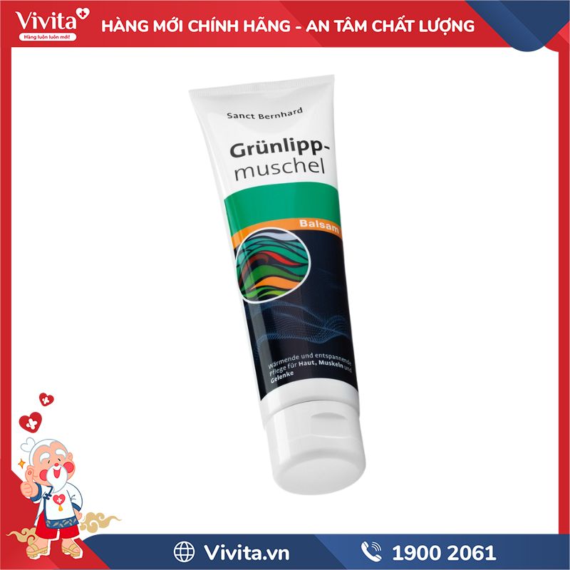 Thành phần Grunlippmuschel Balsam