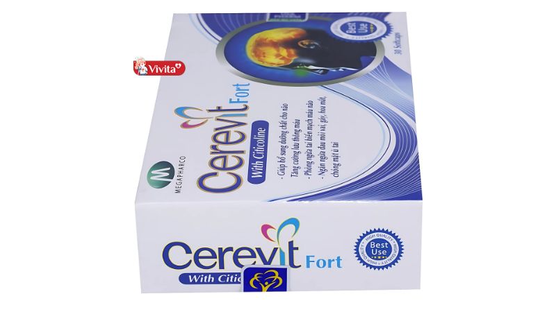 Viên bổ não Cerevit Fort có giá bán bao nhiêu tiền?