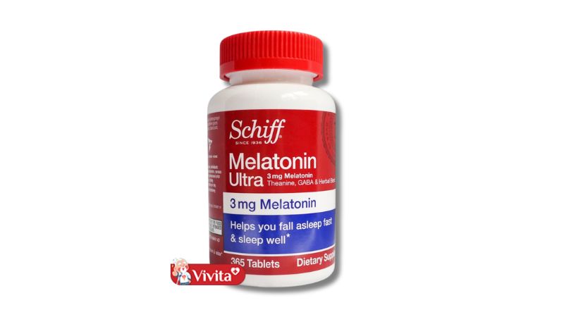 Viên ngủ ngon Schiff Melatonin Ultra