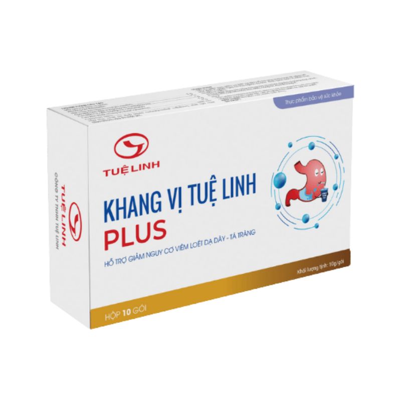 Khang Vị Tuệ Linh Plus Gói Bột Hỗ Trợ Bảo Vệ Dạ Dày (Hộp 10 gói)