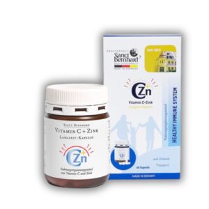 Vitamin C + Zink Viên Uống Hỗ Trợ Tăng Cường Sinh Lực, Hỗ Trợ Làm Lành Vết Thương, Tăng Cường Sức Khỏe (Lọ 60 viên)