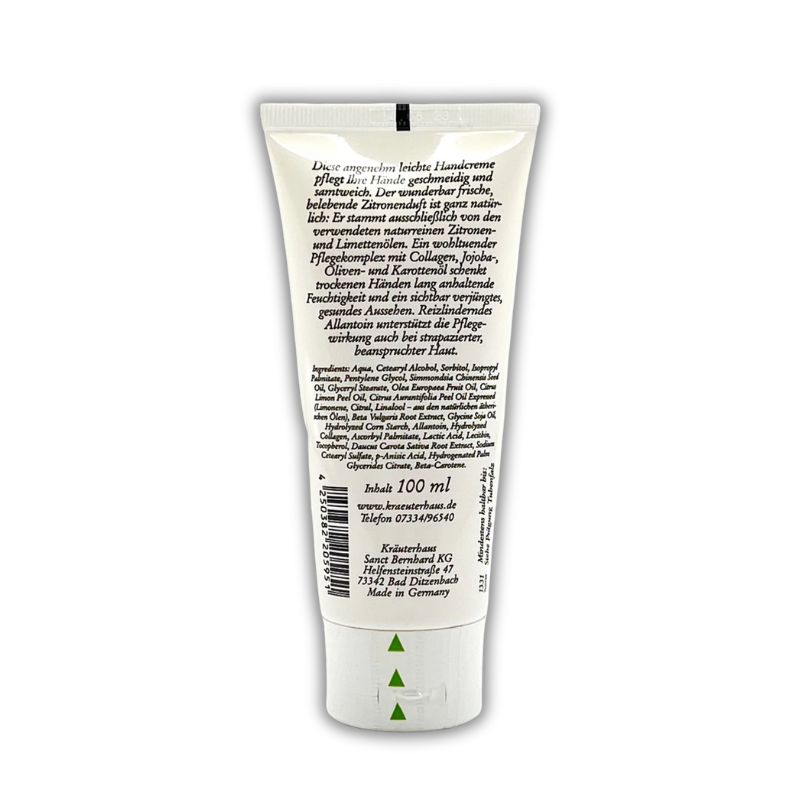 Zitronen Handcreme Kem Hỗ Trợ Dưỡng Da Tay, Hỗ Trợ Làm Mềm Mịn Làn Da Tay (Tuýp 25ml)