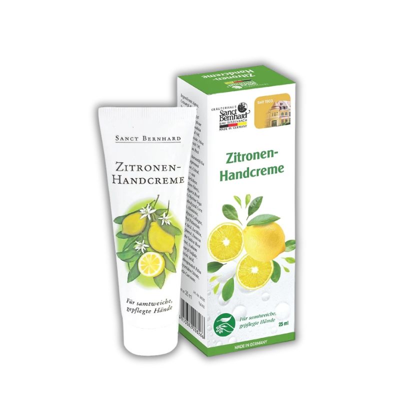 Zitronen Handcreme Kem Hỗ Trợ Dưỡng Da Tay, Hỗ Trợ Làm Mềm Mịn Làn Da Tay (Tuýp 25ml)