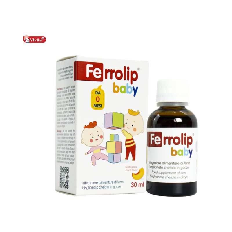 Sắt Ferrolip Baby mua ở đâu