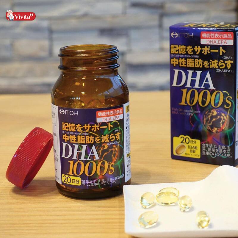 Viên uống bổ não DHA 1000s là gì