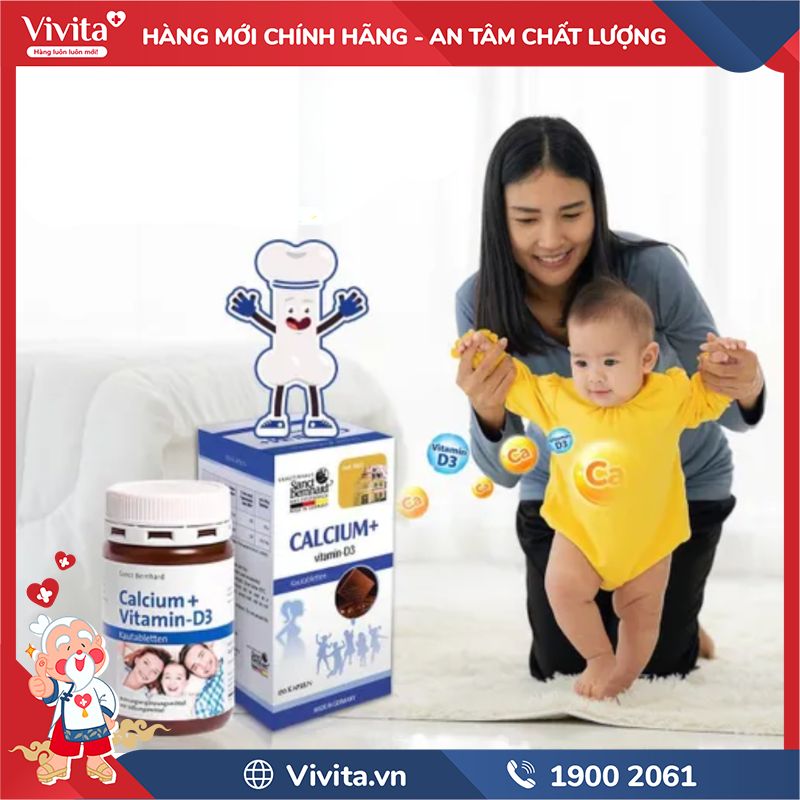 Cách dùng Calcium Vitamin D3