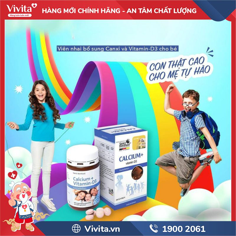 Calcium Vitamin D3 có tốt không?