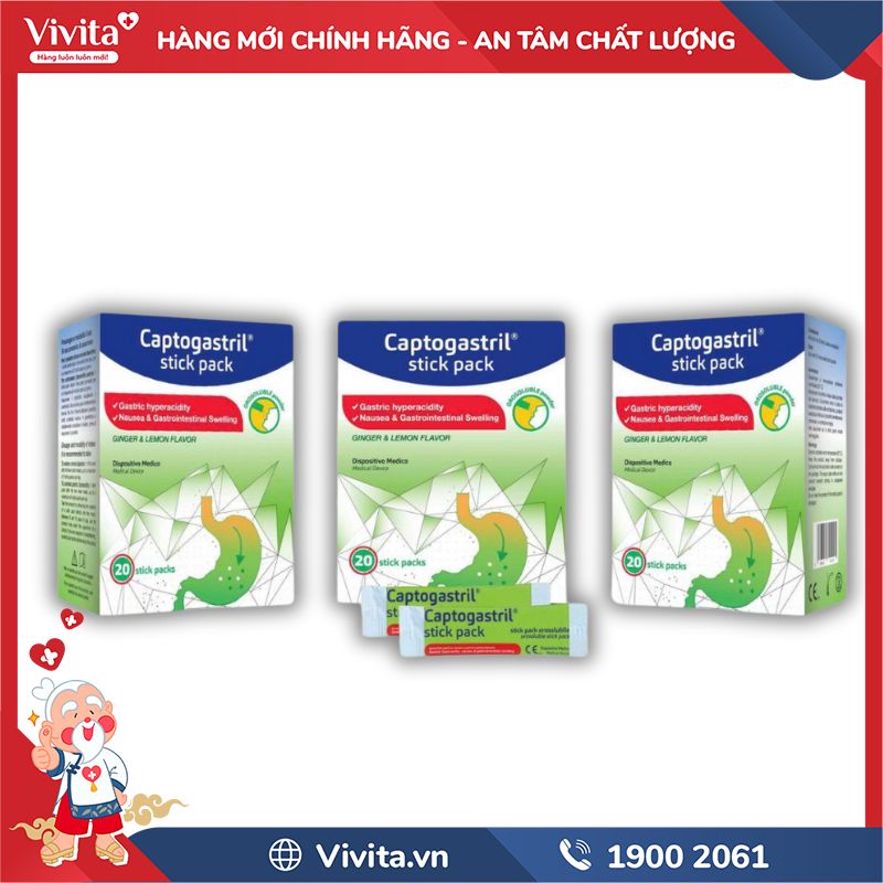 Cách nhận biết Captogastril® chính hãng?