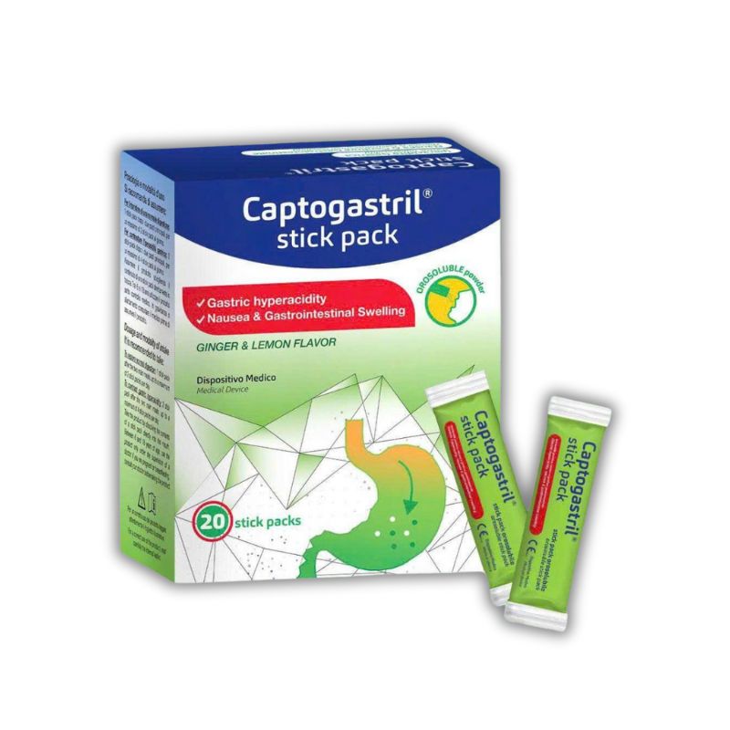 Captogastril® Bột Hỗ Trợ Giảm Rối Loạn Tiêu Hóa (Hộp 20 gói)