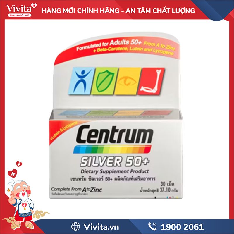  Centrum Silver 50+ có tốt không