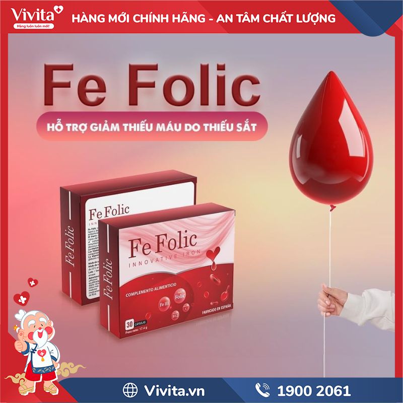 Công dụng Fe Folic Innovative Iron