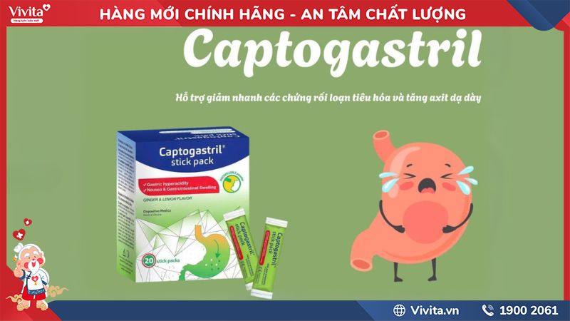 Công dụng của Captogastril®