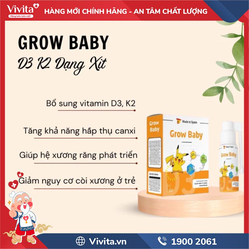Công dụng của Grow Baby