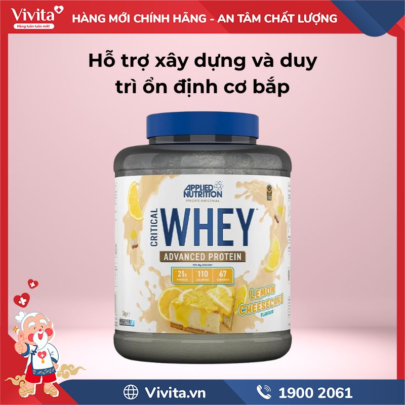 Critical Whey Advanced Protein có tốt không?