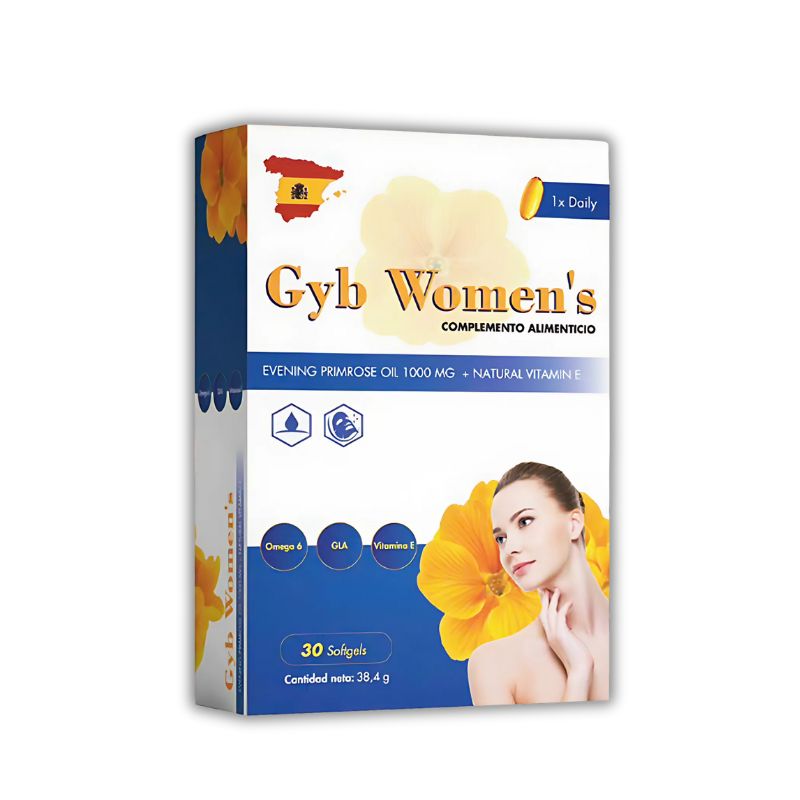Gyb Women's Tây Ban Nha Viên Uống Hỗ Trợ Cải Thiện Nội Tiết Tố Nữ (Hộp 30 viên)