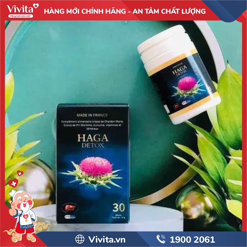 Cách nhận biết Haga Detox chính hãng?
