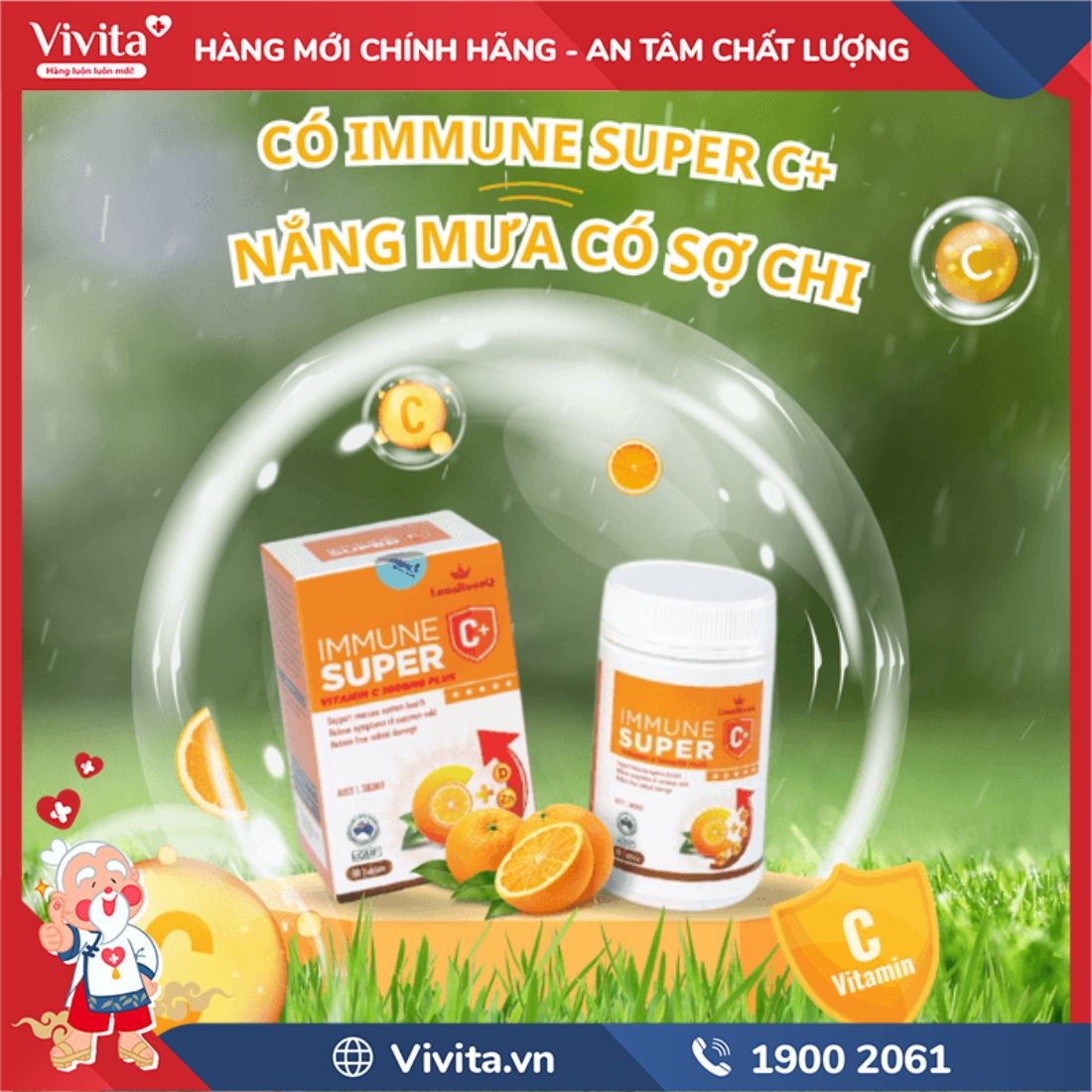 LunaRosaQ Immune Super C+ có tốt không